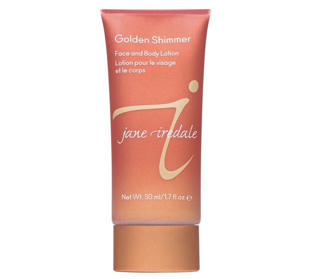 Jane Iredale-ийн Golden Shimmer Face and Body Lotion